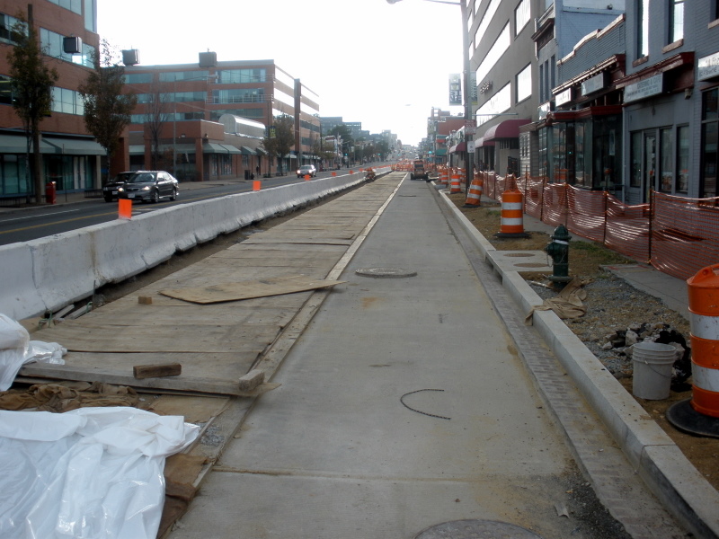 Вашингтон, DC — Линия H Street — Benning Road: строительство