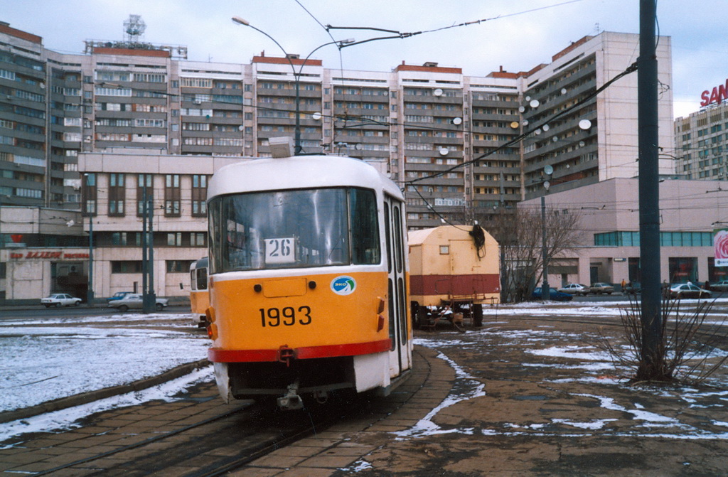 Moskau, Tatra T3SU Nr. 1993
