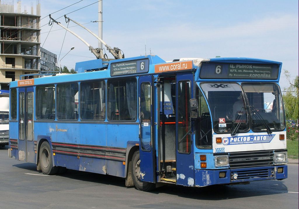 Растоў-на-Доне, DAF Den Oudsten B79T-KM560 / Kiepe № 0159