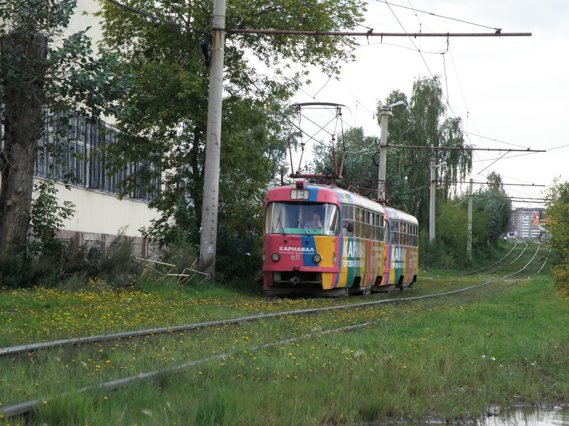 Yekaterinburg, Tatra T3SU # 611