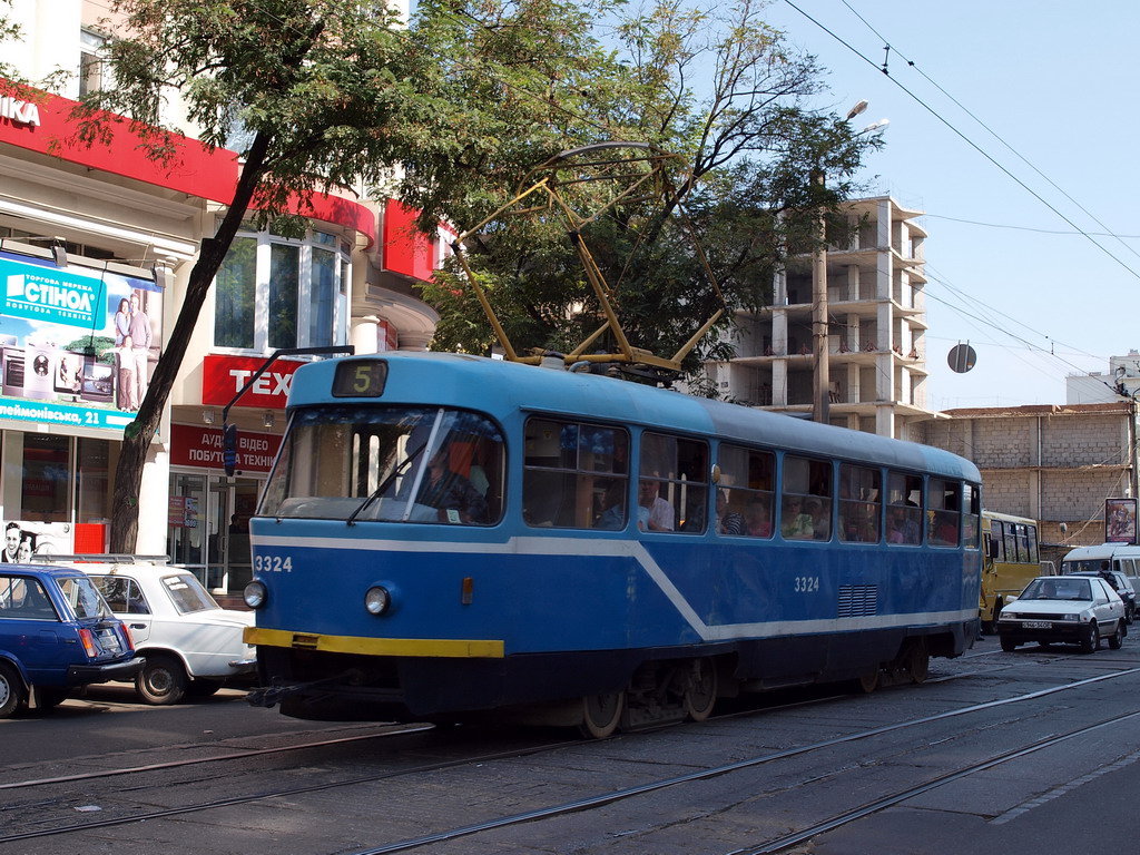 Odessa, Tatra T3R.P N°. 3324