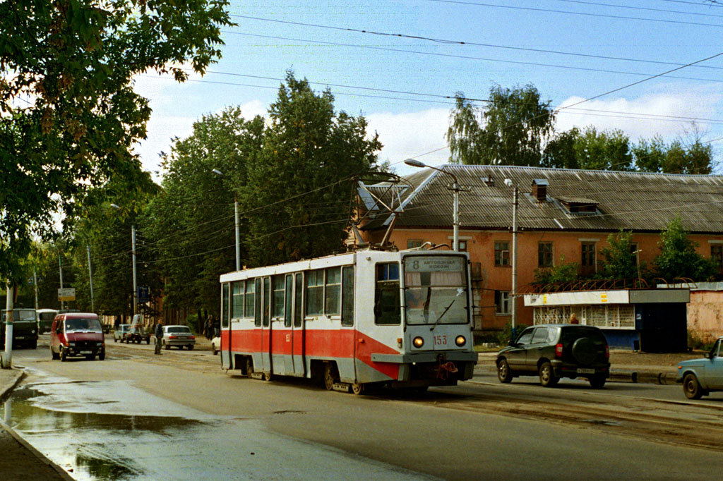 Тверь, 71-608К № 153; Тверь — Тверской трамвай в начале 2000-х гг. (2002 — 2006 гг.)