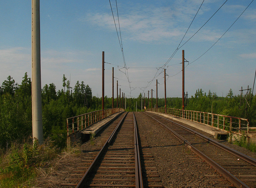 Oust-Ilimsk — Tramway Line and Infrastructure