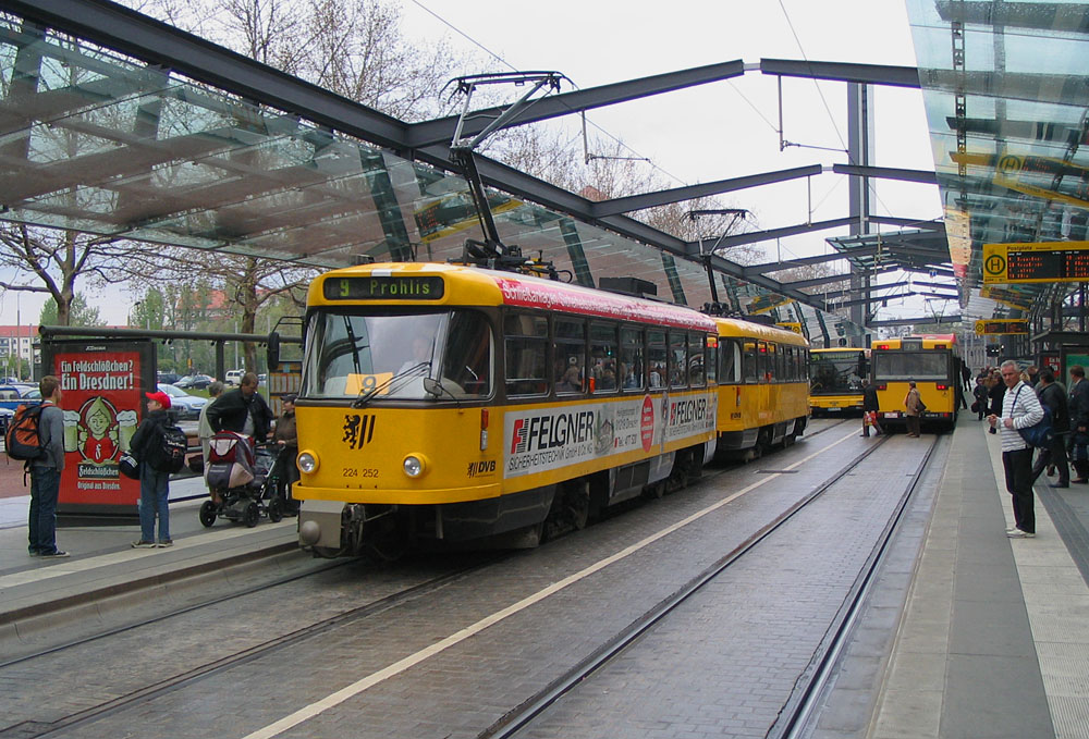 Dresden, Tatra T4D-MT № 224 252