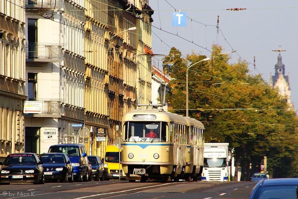 Leipzig, Tatra T4D № 1602