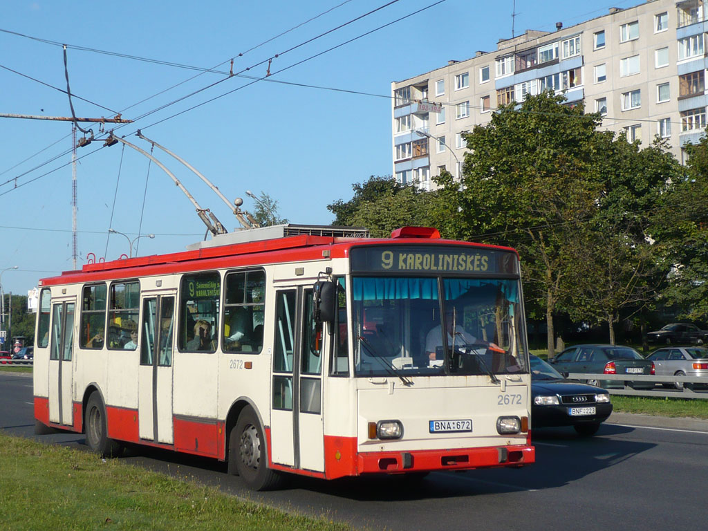Vilnius, Škoda 14Tr17/6M nr. 2672