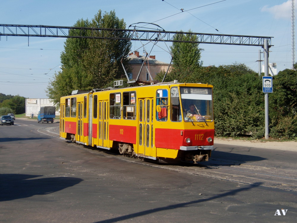 Lviv, Tatra KT4SU # 1112