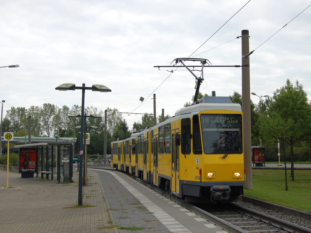 Berlin, Tatra KT4DM № 6171