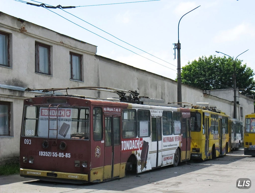 Тернополь, Škoda 14Tr02 № 093