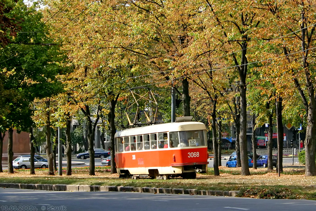 Harkova, Tatra T3SU # 3068