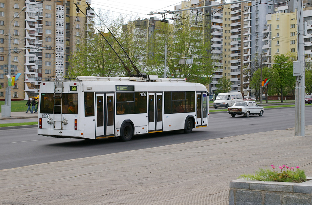 Минск, БКМ 32102 № 1056; Минск — Закрытые троллейбусные линии