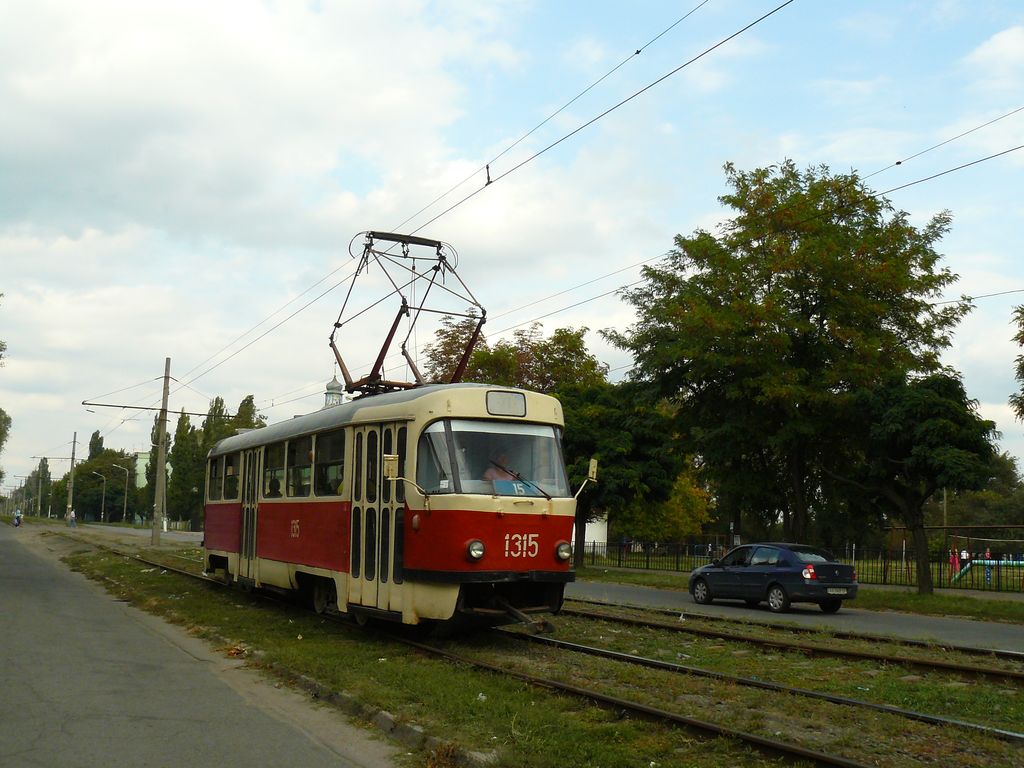 Днепр, Tatra T3SU № 1315