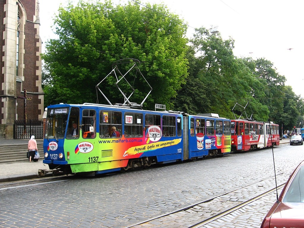 Lviv, Tatra KT4SU # 1137