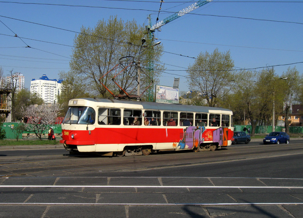 Kyiv, Tatra T3SU № 5949