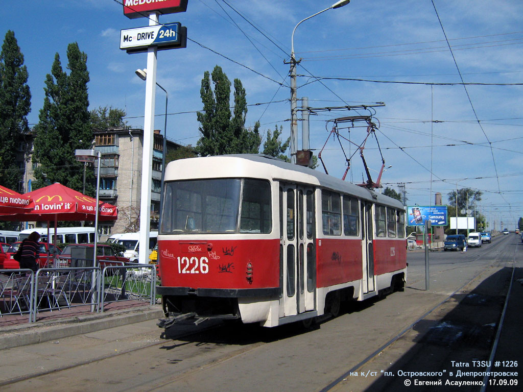 Dnipro, Tatra T3SU N°. 1226