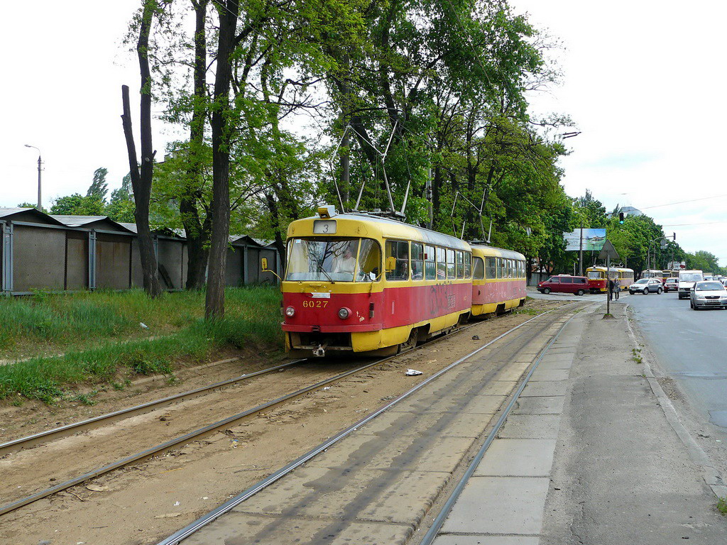 Kyiv, Tatra T3SU № 6027