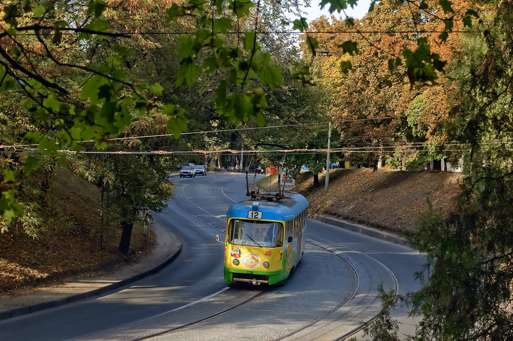 Харьков, Tatra T3SU № 315