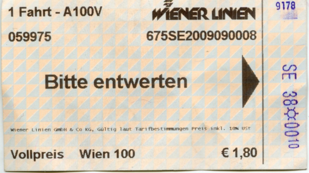 维也纳 — Tickets