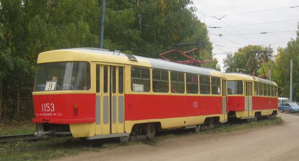 Izsevszk, Tatra T3SU (2-door) — 1153
