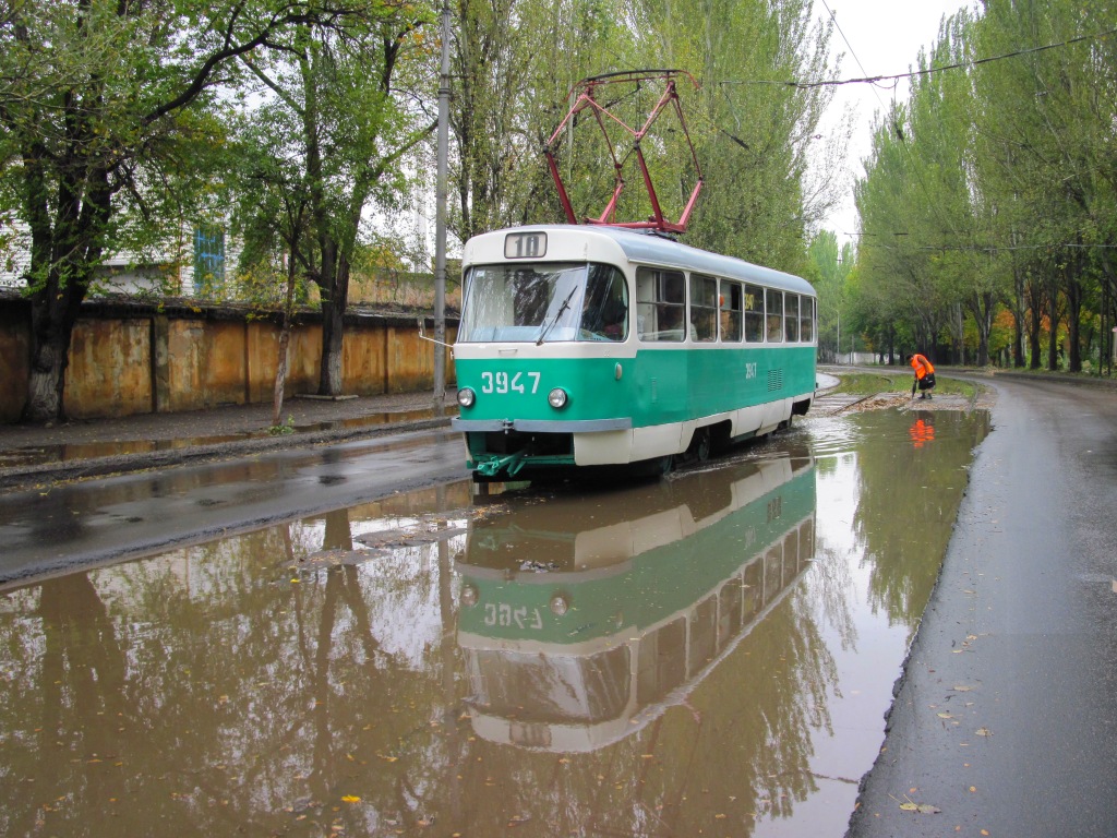 Донецк, Tatra T3SU № 3947
