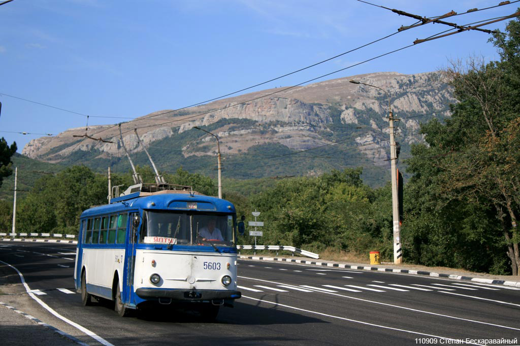 Кримський тролейбус, Škoda 9Tr24 № 5603