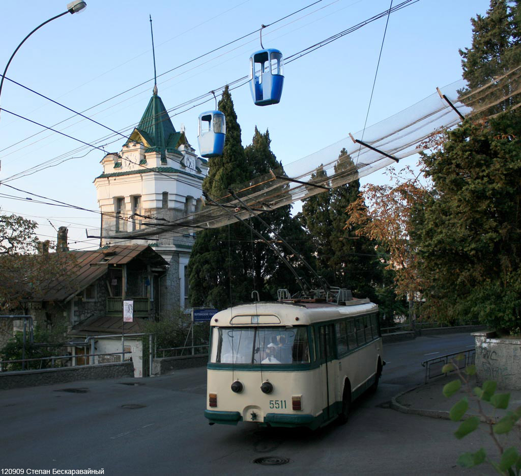 Крымский троллейбус, Škoda 9Tr19 № 5511