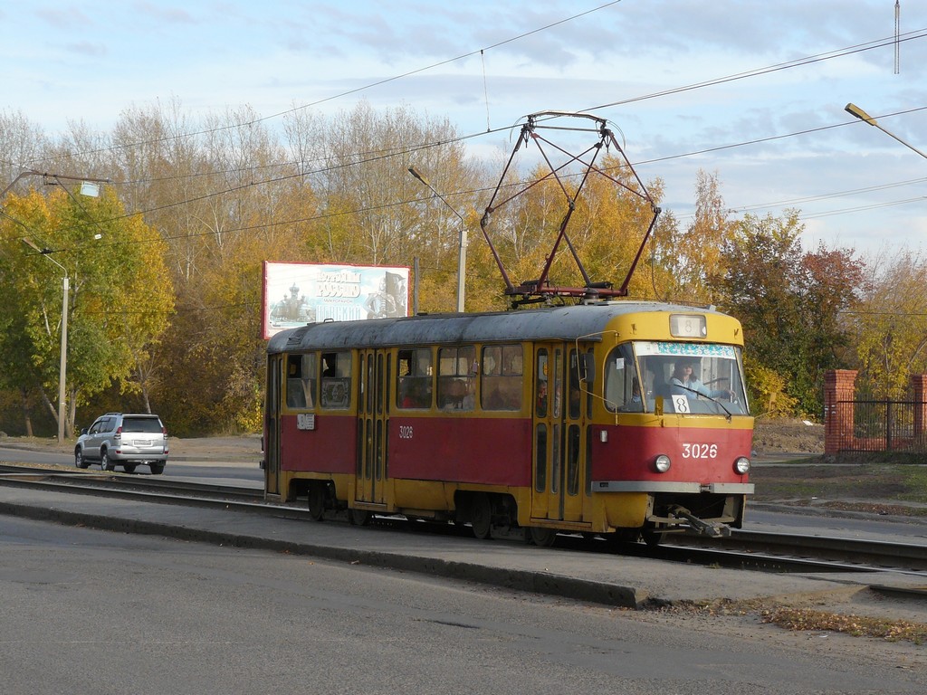 Barnaul, Tatra T3SU № 3026