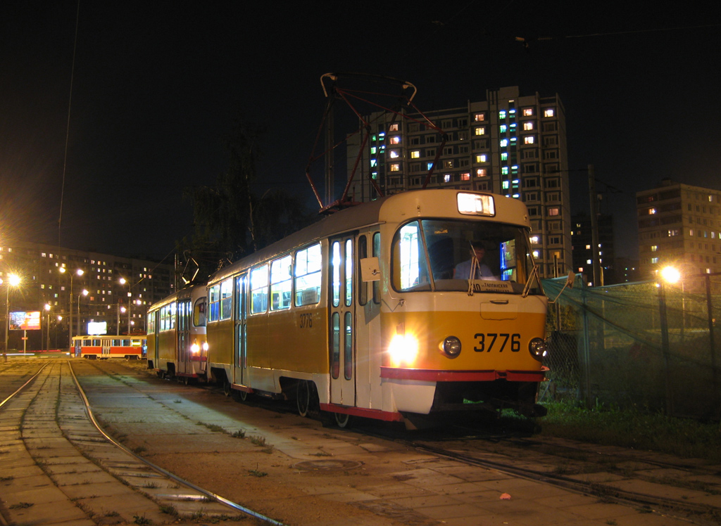 Москва, Tatra T3SU № 3776