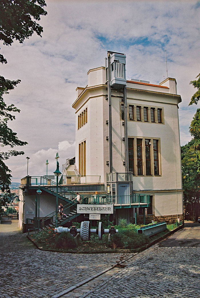 Dresden — Track and technology of the Dresden suspension railway