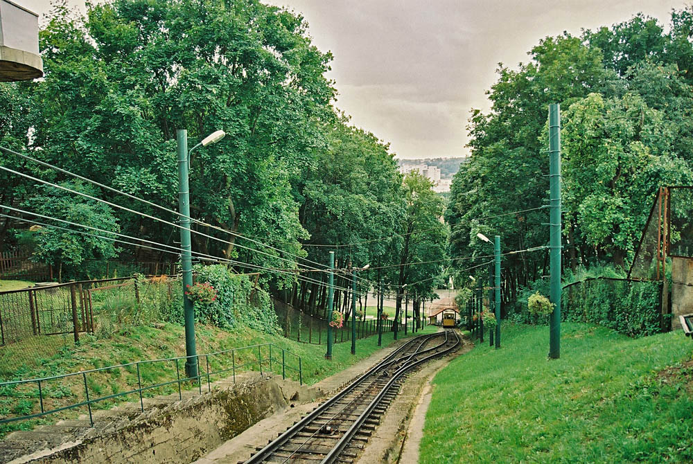 Kaunas — Mountain Žaliakalnio Funicular