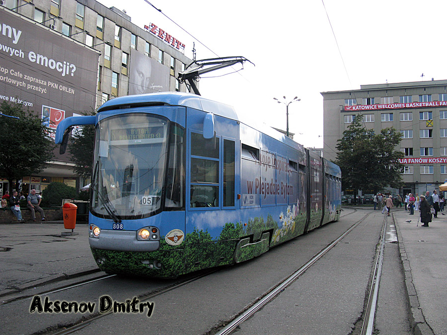 Tramwaje Śląskie, Alstom 116Nd č. 808