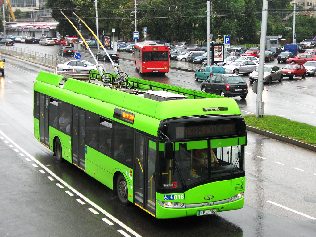 Kaunas, Solaris Trollino III 12 AC № 016