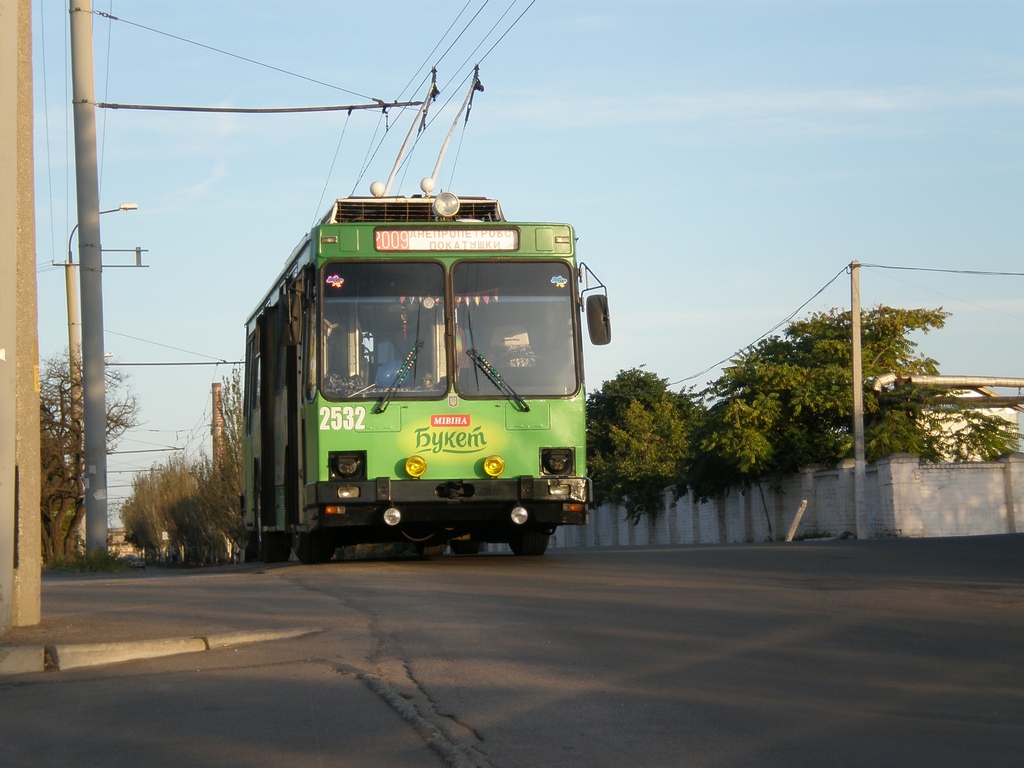 Днепр, ЮМЗ Т2 № 2532; Днепр — Прогулка на ЮМЗ-Т2 (10.10.2009)