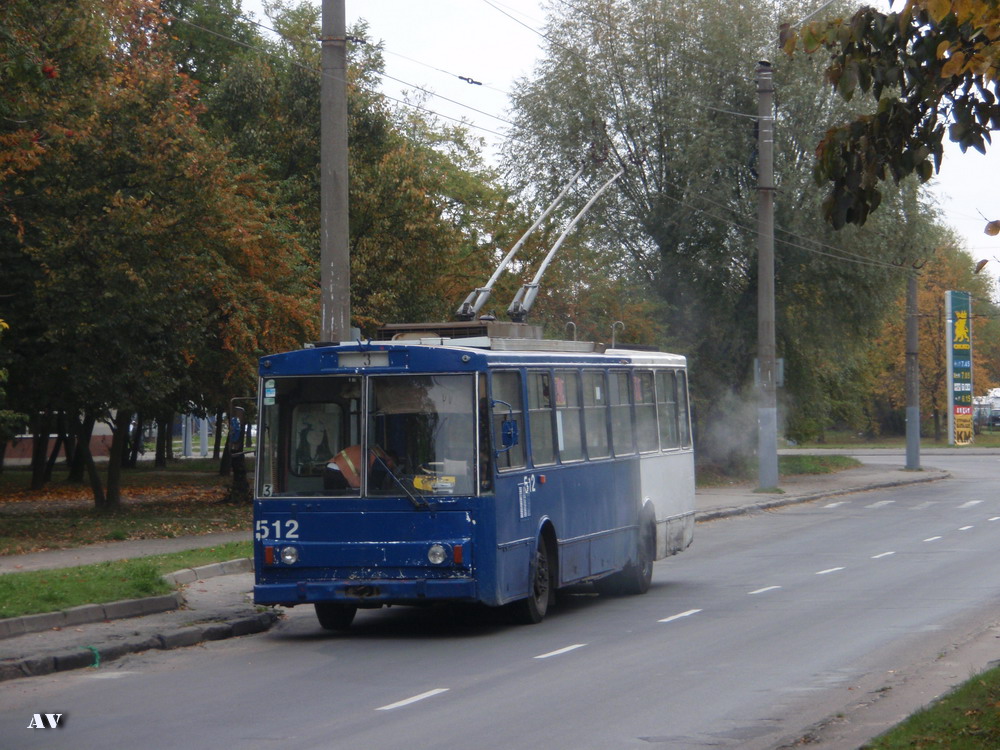 Львоў, Škoda 14Tr02/6 № 512