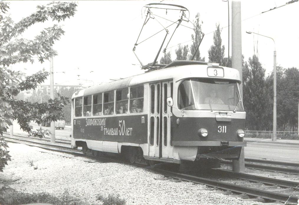 Zaporizzsja, Tatra T3SU (2-door) — 311