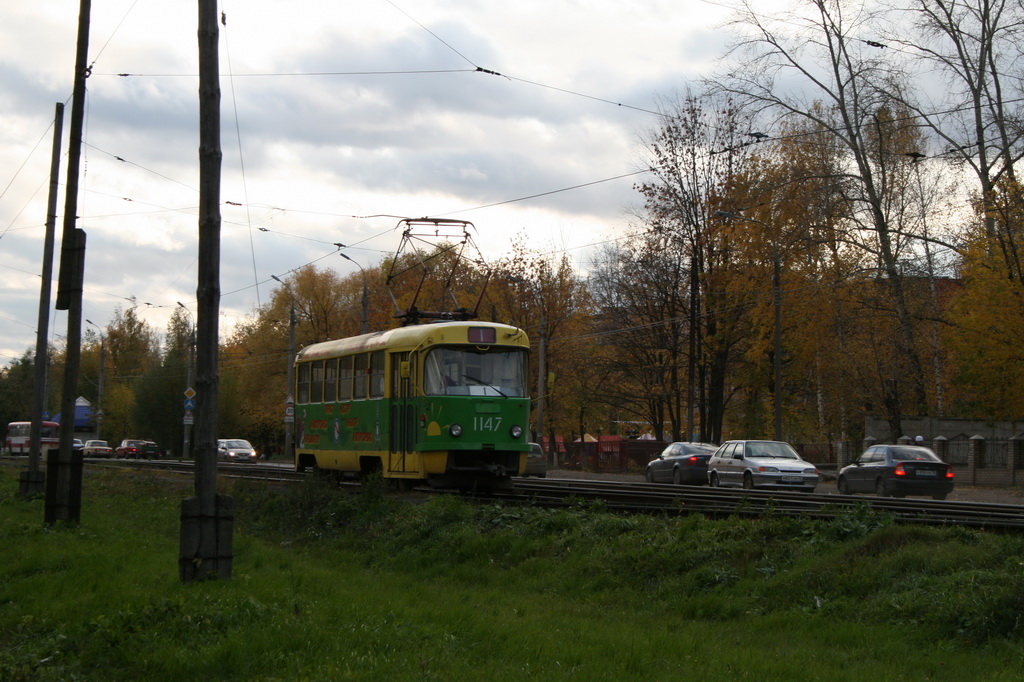 Ijevsk, Tatra T3SU (2-door) N°. 1147