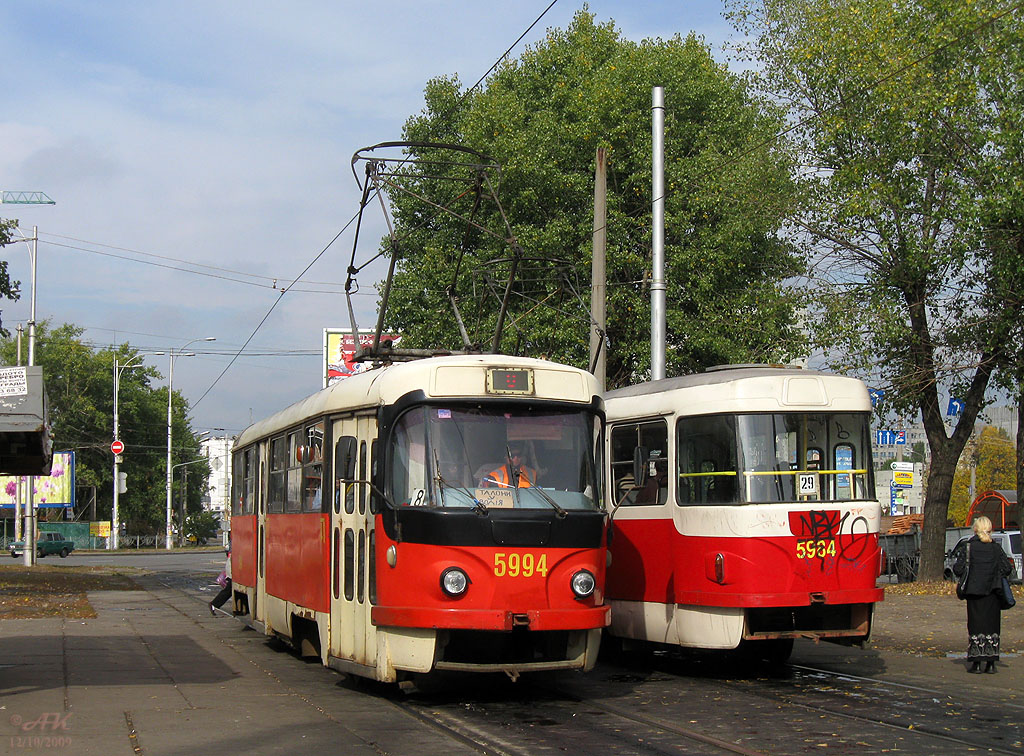 Kyiv, Tatra T3P # 5994