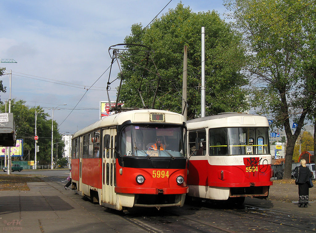 Киев, Tatra T3P № 5994