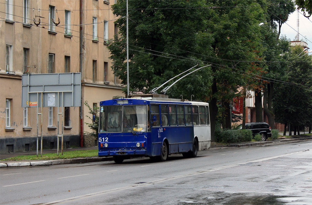 Львоў, Škoda 14Tr02/6 № 512