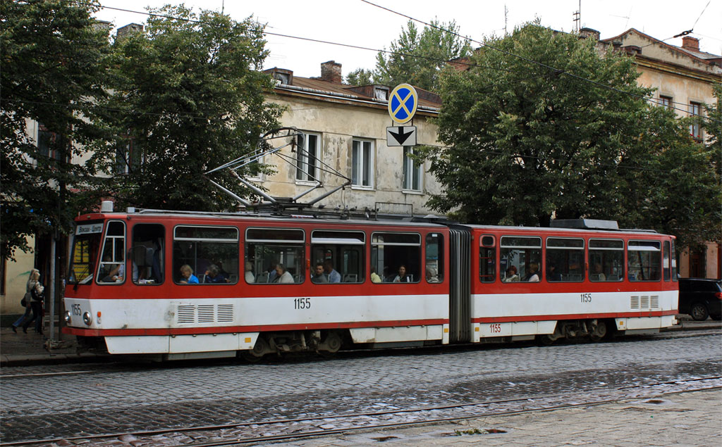 Lviv, Tatra KT4D č. 1155