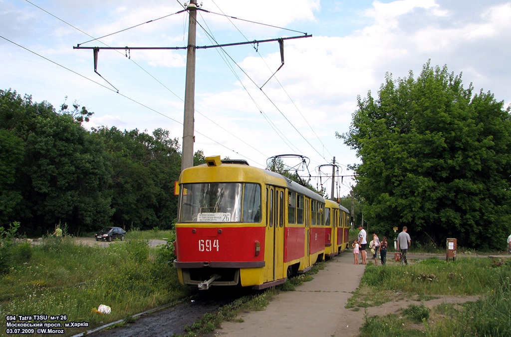 Харкаў, Tatra T3SU № 694