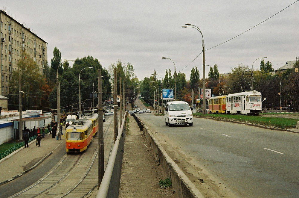 Kiova — Tramway lines: Podilske depot network — west, south