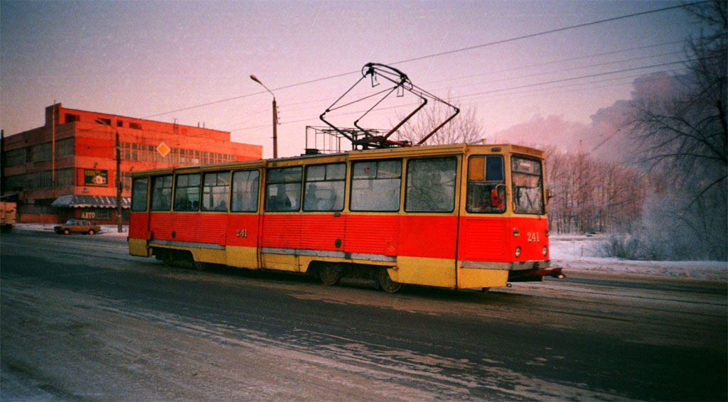 Tver, 71-605A # 241; Tver — Tver tramway in the early 2000s (2002 — 2006)