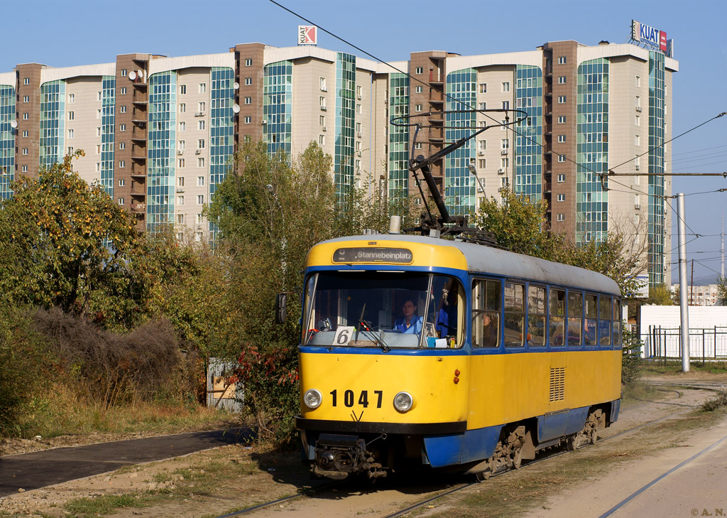 Алматы, Tatra T4D № 1047