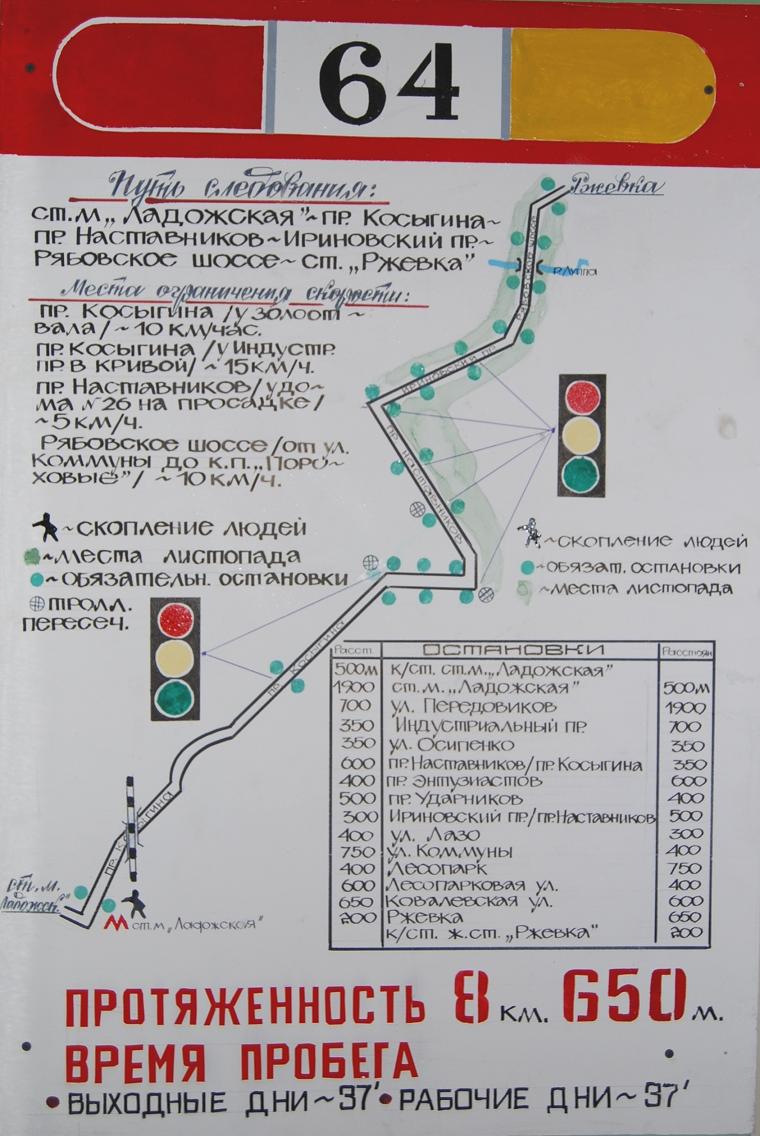 სანქტ-პეტერბურგი — Individual Route Maps