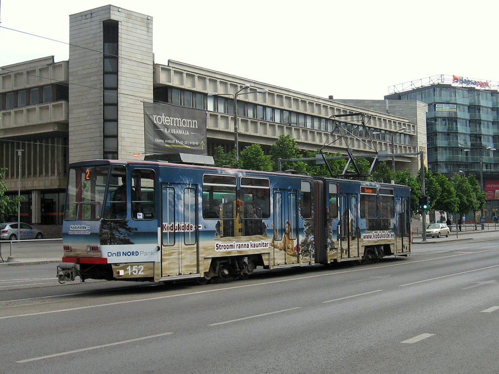 Таллин, Tatra KT4D № 152