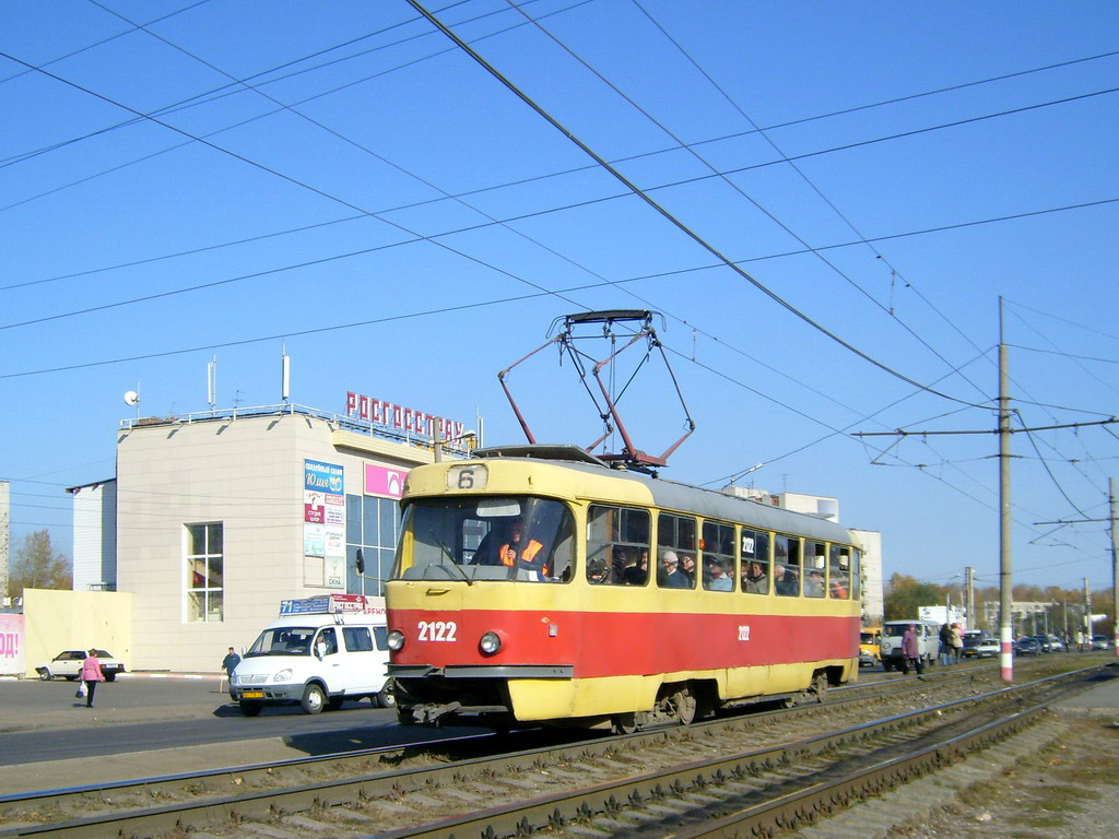 Ульяновск, Tatra T3SU (двухдверная) № 2122
