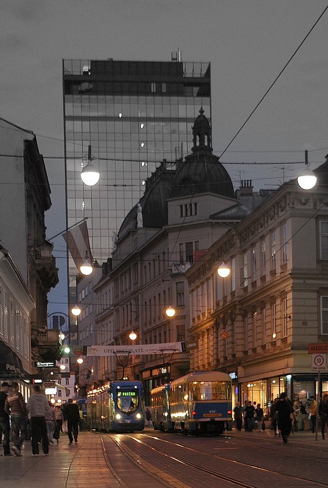Zagreb — Tram lines and infrastructure
