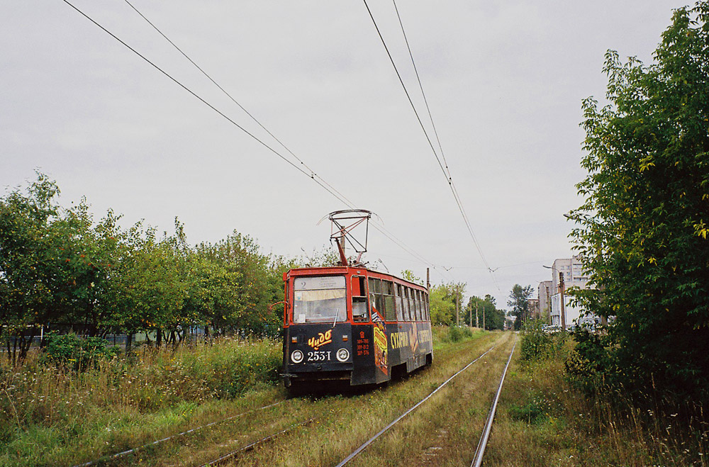 Іванава, 71-605 (КТМ-5М3) № 253; Іванава — Трамвайная линия на ИЗТС (5 маршрут)