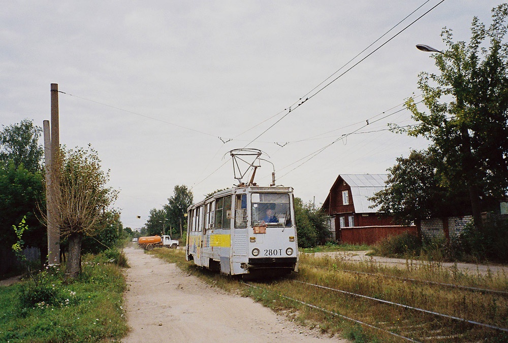 Иваново, 71-605 (КТМ-5М3) № 280; Иваново — Трамвайная линия на ИЗТС (5 маршрут)